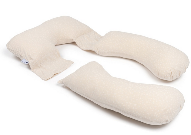 Doomoo - doomoo Coussin de positionnement et d'allaitement Maxxy Mini Flowers Sand