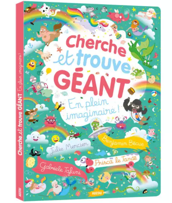 Auzou - Cherche et trouve géant - En plein imaginaire !