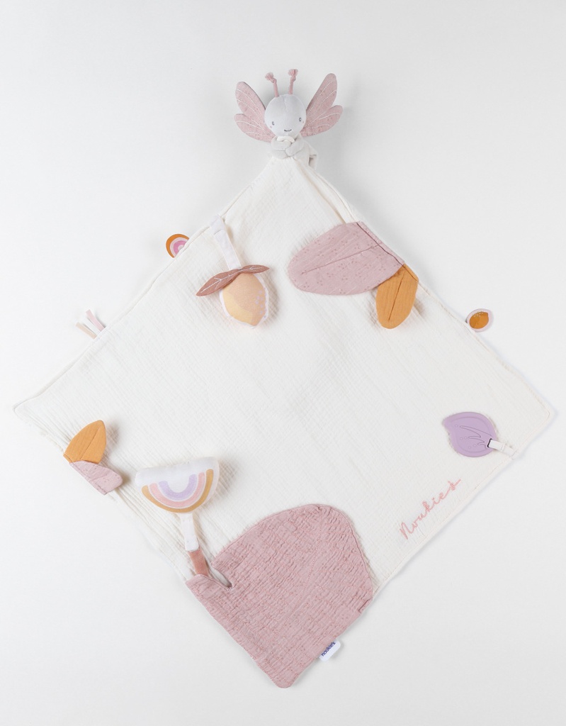 Noukie's - Couverture d'activités en Mousseline Ecru - Louli