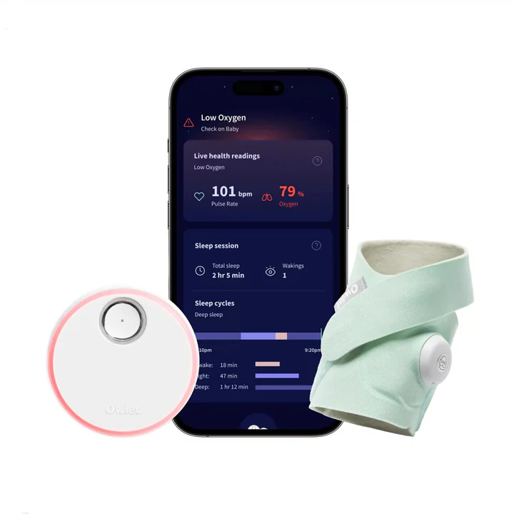 Owlet - Dream Sock Smart 3 - Menthe