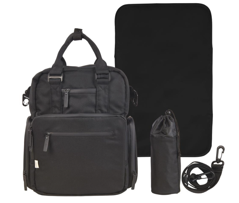 Pericles - Sac à dos à langer - Black