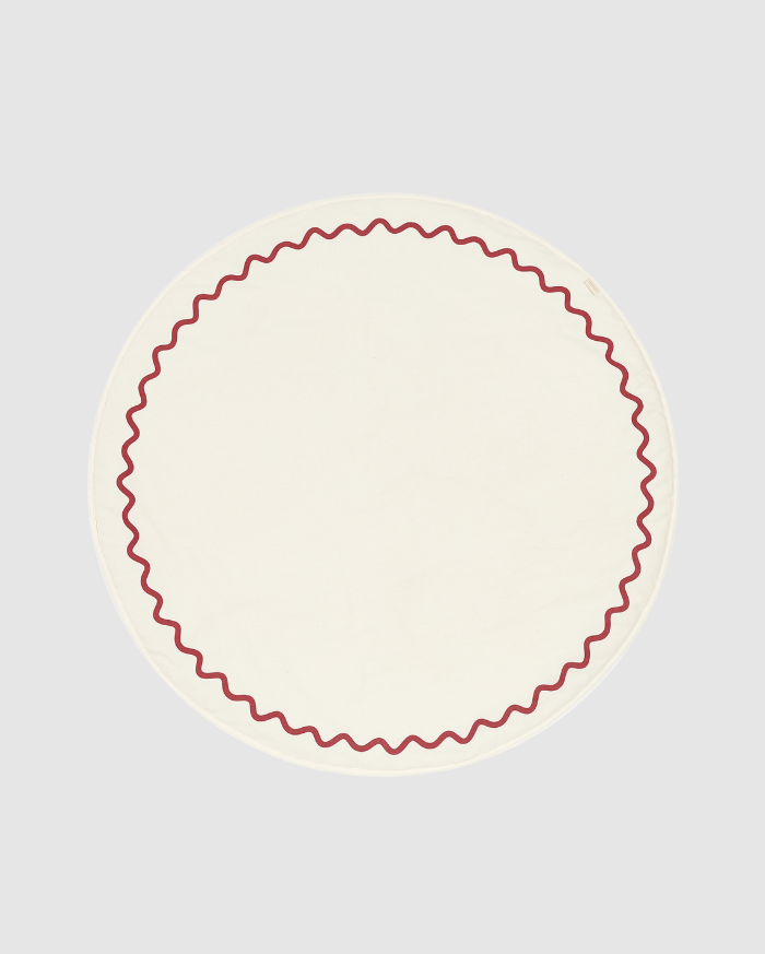 Nobodinoz - Tapis de Jeu Vibes - Carmin