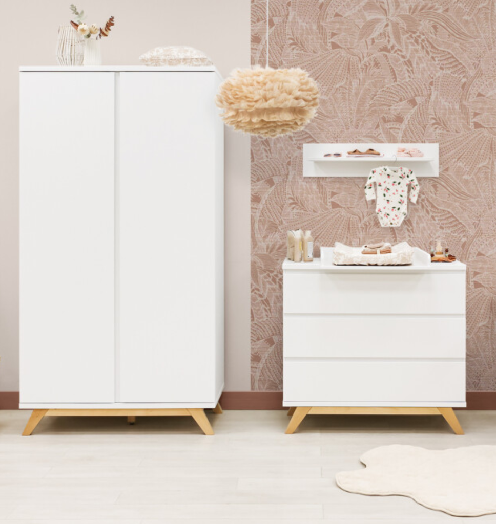 Bopita - Ensemble commode et garde-robe 2 portes LYNN - SECONDE MAIN