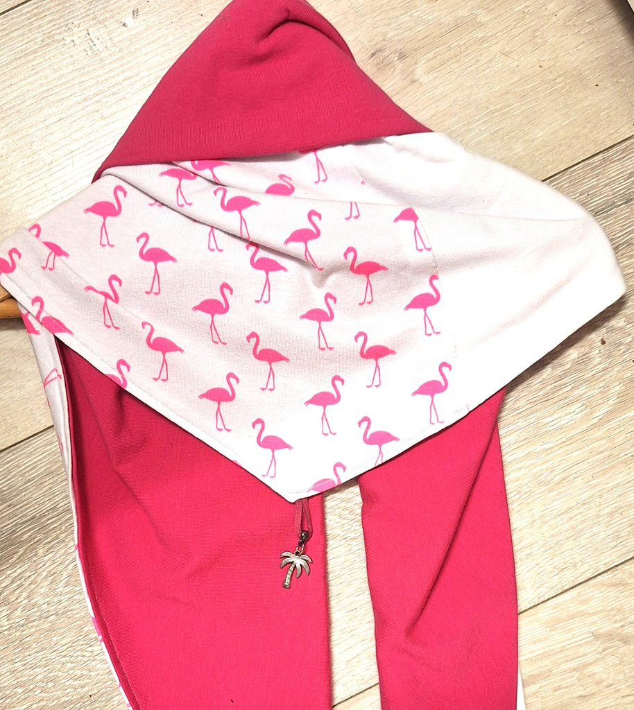 Les minis coudzin's - écharpe - flamants roses