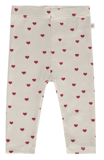 A Tiny Story - Legging bébé motifs coeurs - Pearl