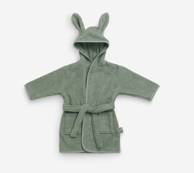 Jollein - Peignoir en Éponge - Ash green - 3-4 ans