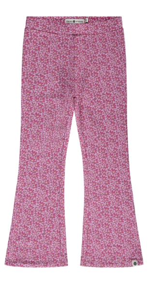 Stains & Stories - Pantalon évasé fille - Burgundy