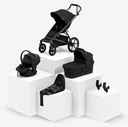 Thule - Urban Glide 4-wheel travel system bundle - Black on Black