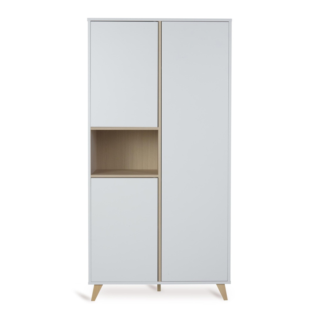 Quax - Loft Armoire 2 portes - Blanc