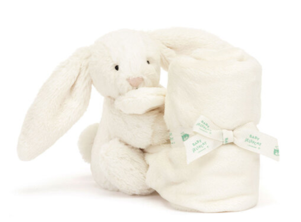 Jellycat - Bashful bunny soother - Doudou lapin blanc