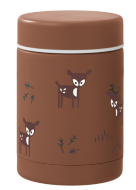 Fresk - Food jar isotherme - Deer/Brown