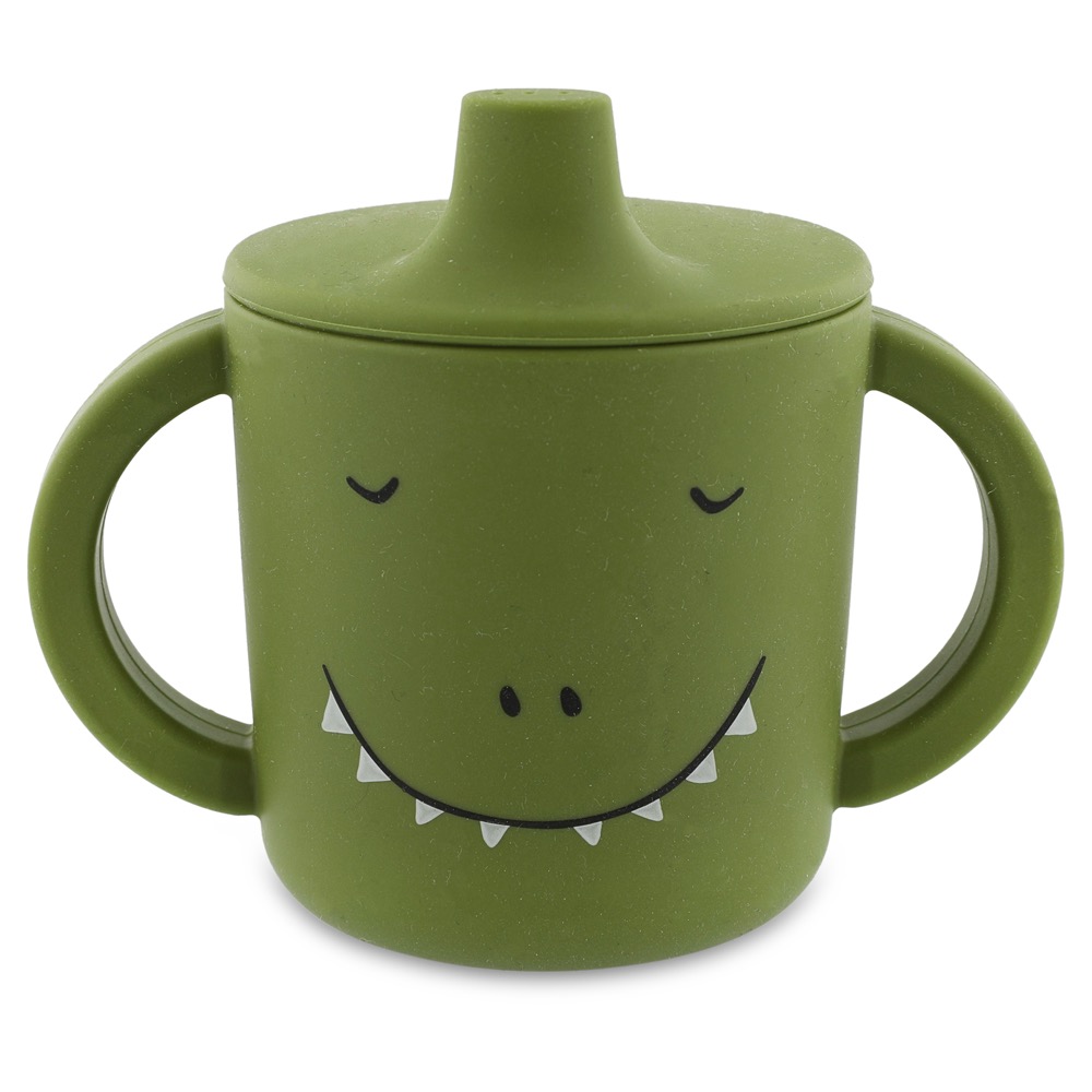Trixie - Tasse d'apprentissage en silicone - Mr. Dino
