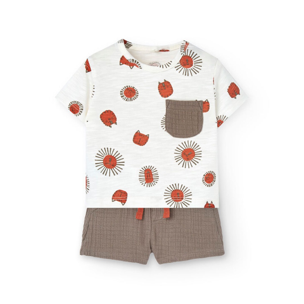 Boboli - Ensemble t-shirt et short pour garçon