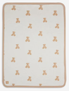 Jollein - Couverture Berceau Jersey 75x100cm - Teddy Bear