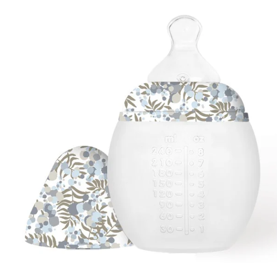 Élhée - Biberon anti-colique 240 ml - Liberty - Mimosa Blue