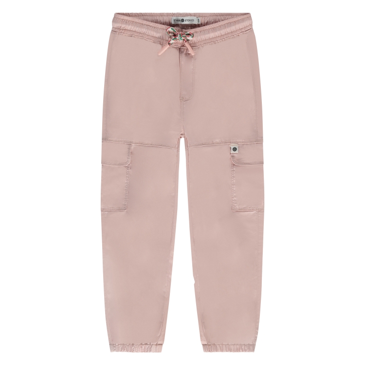 Stains & Stories - Pantalon cargo fille - Blush