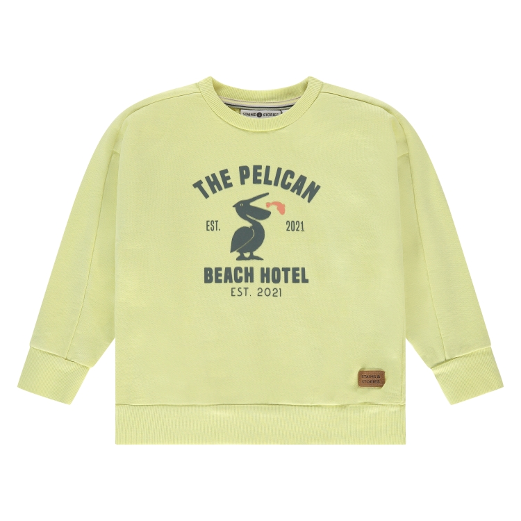 Stains &amp; Stories - Pull garçon - jaune