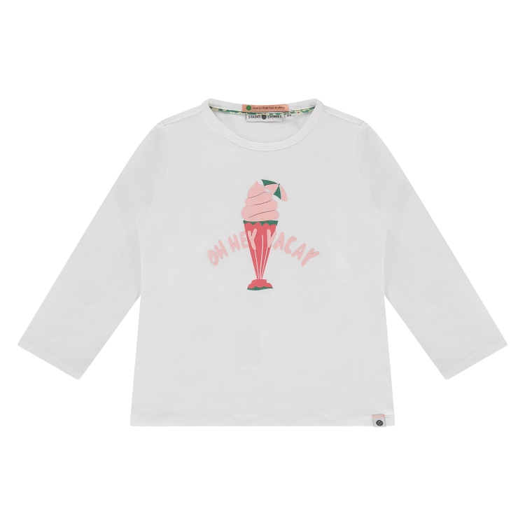 Stains &amp; Stories - T-shirt à longues manches fille - Glace