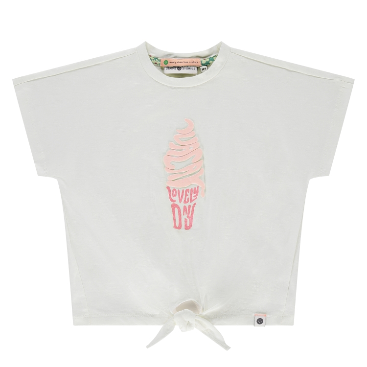 Stains &amp; Stories - T-shirt fille - Glace
