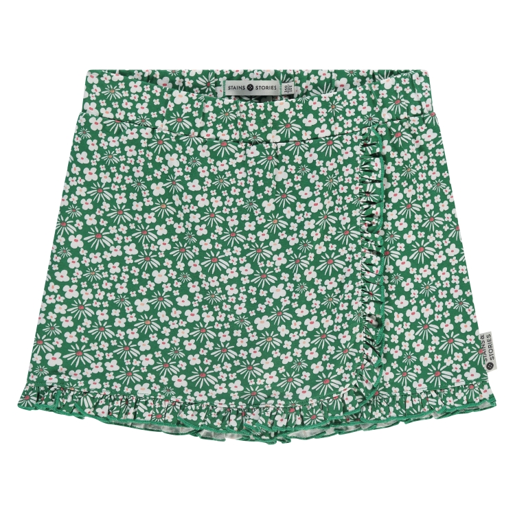 Stains &amp; Stories - Short fille à fleurs