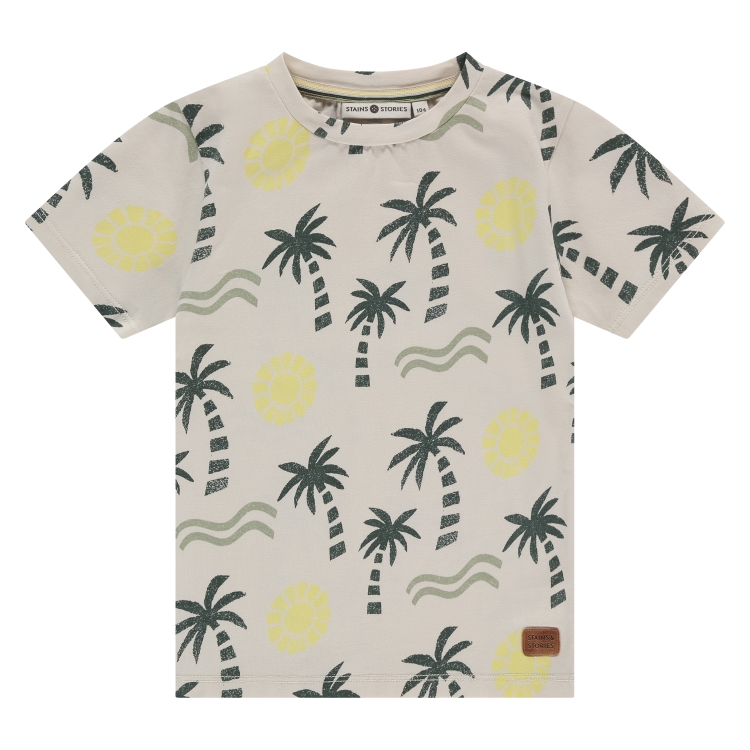 Stains &amp; Stories - T-shirt garçon - Palmiers