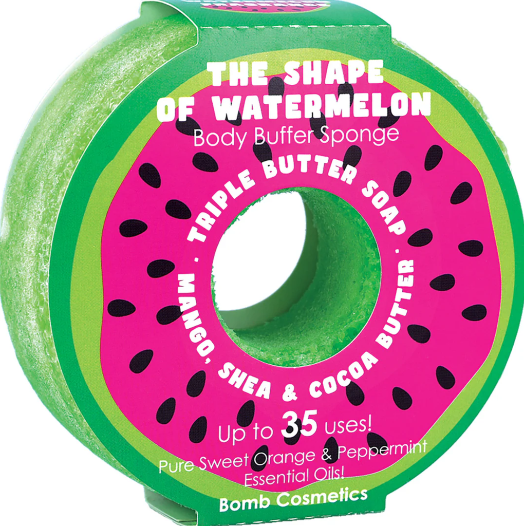 Get Fresh Cosmetics - Eponge-savon - The Shape of Watermelon