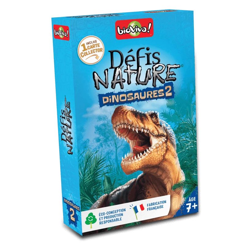 Bioviva! - Défis Nature - Dinosaures 2 - 7 ans et +
