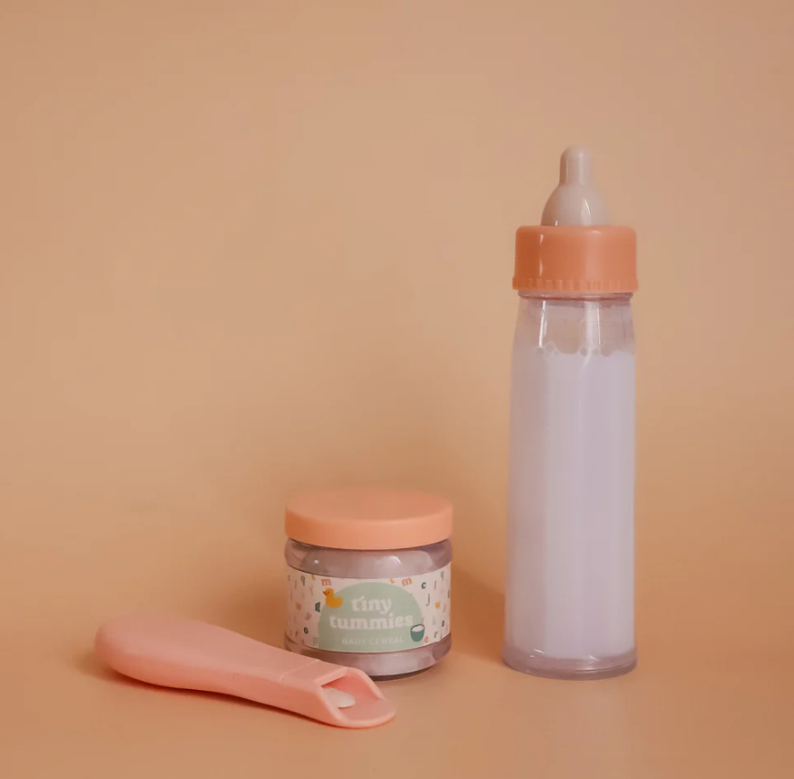 Tiny Harlow - Box Mon Premier petit pot - Biberon de lait & Petit pot magique