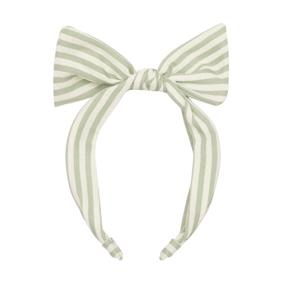 Rockahula - Green Stripy Tie Headband