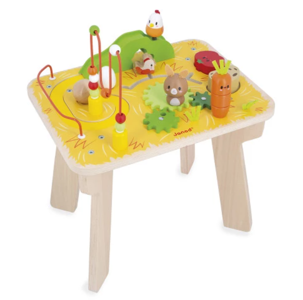 Janod - Table d'Activités - Ferme en bois