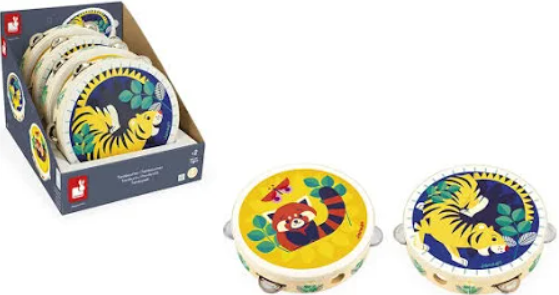 Janod - Tambourin Gioia - Tigre ou Panda Roux