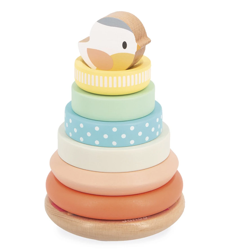 Janod - Jouet Empilable Nid Pure