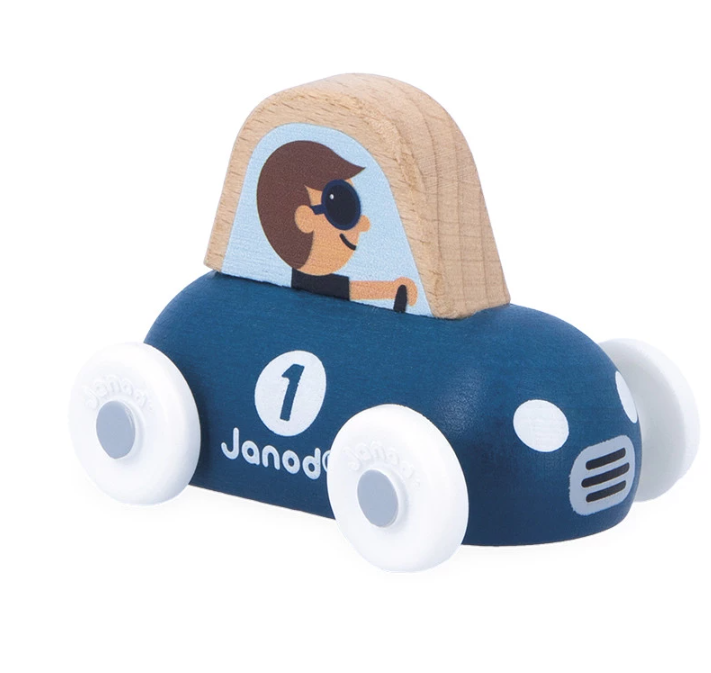 Janod - Voiture de sport en bois Vallée blanche - Cross Roads