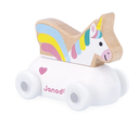 Janod - Voiture licorne en bois Royaume enchanté - Cross Roads