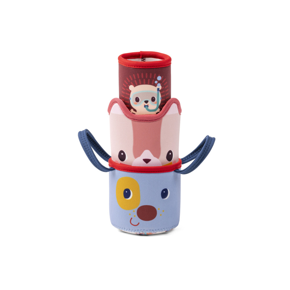 Lilliputiens - 3 gobelets de bain - Jules le chien