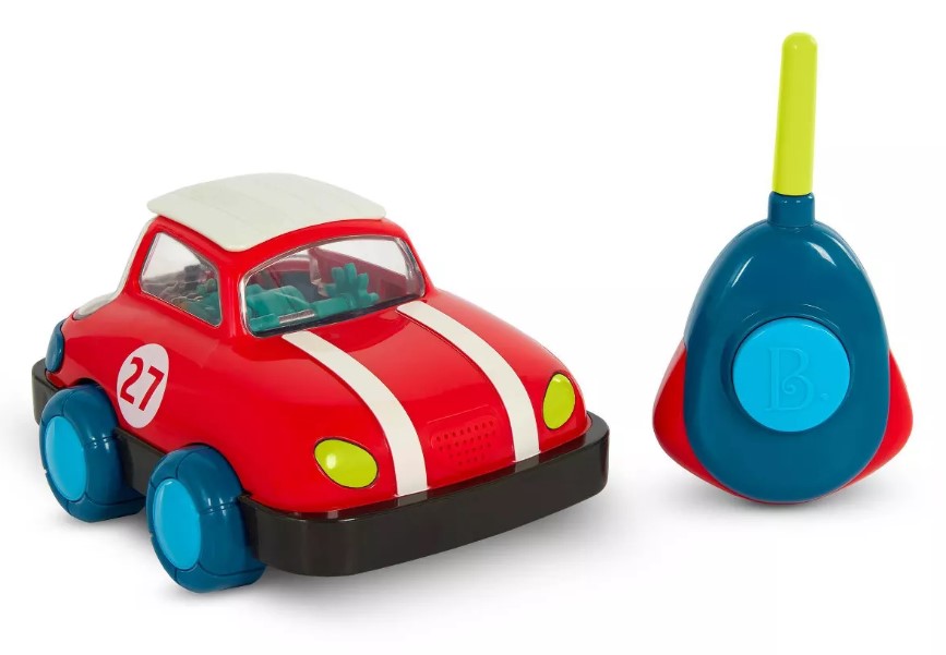 B Toys - Voiture rouge télécommandée