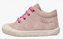 Naturino - chaussures Macks 2 - Suede Sole Bone Rose Fuschia