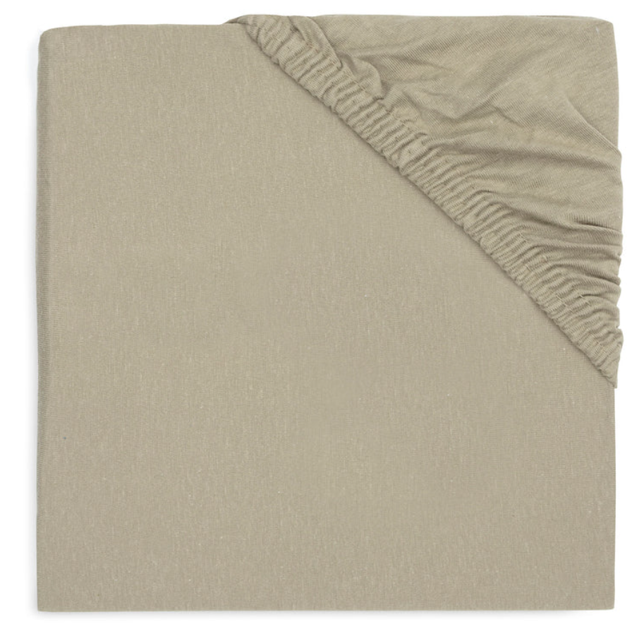 Jollein - Drap-housse Jersey matelas de parc 75x95cm - Olive Green