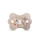Suavinex - Sucette réversible SX Pro 0/6M Wonder Butterfly - Beige