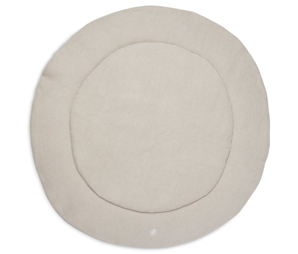 Jollein - Tapis de Parc Ø 95cm Basic Knit - Nougat