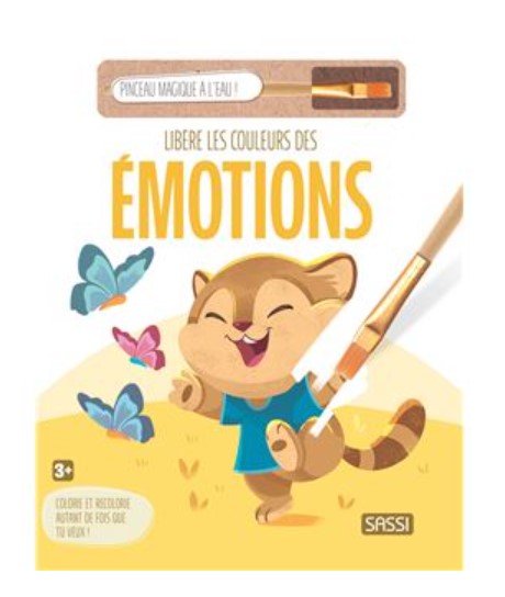 Sassi - Libère les couleurs des émotions - Pinceau magique à l'eau