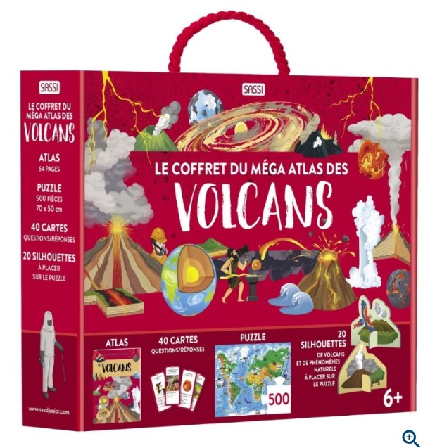 Sassi -  Le coffret méga atlas des volcans