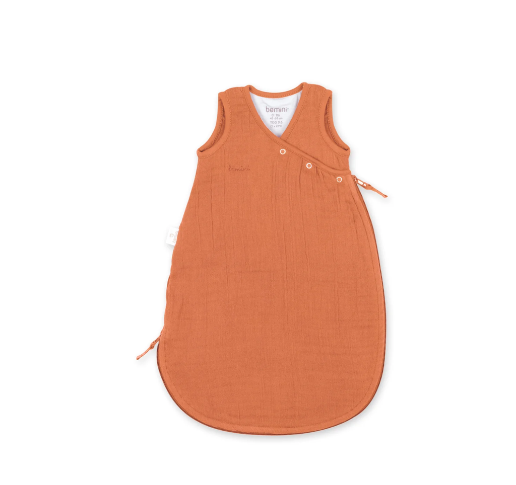Bemini - Magic Bag 0-1 mois - Swaddle Tog 0.5 - Pumpkin