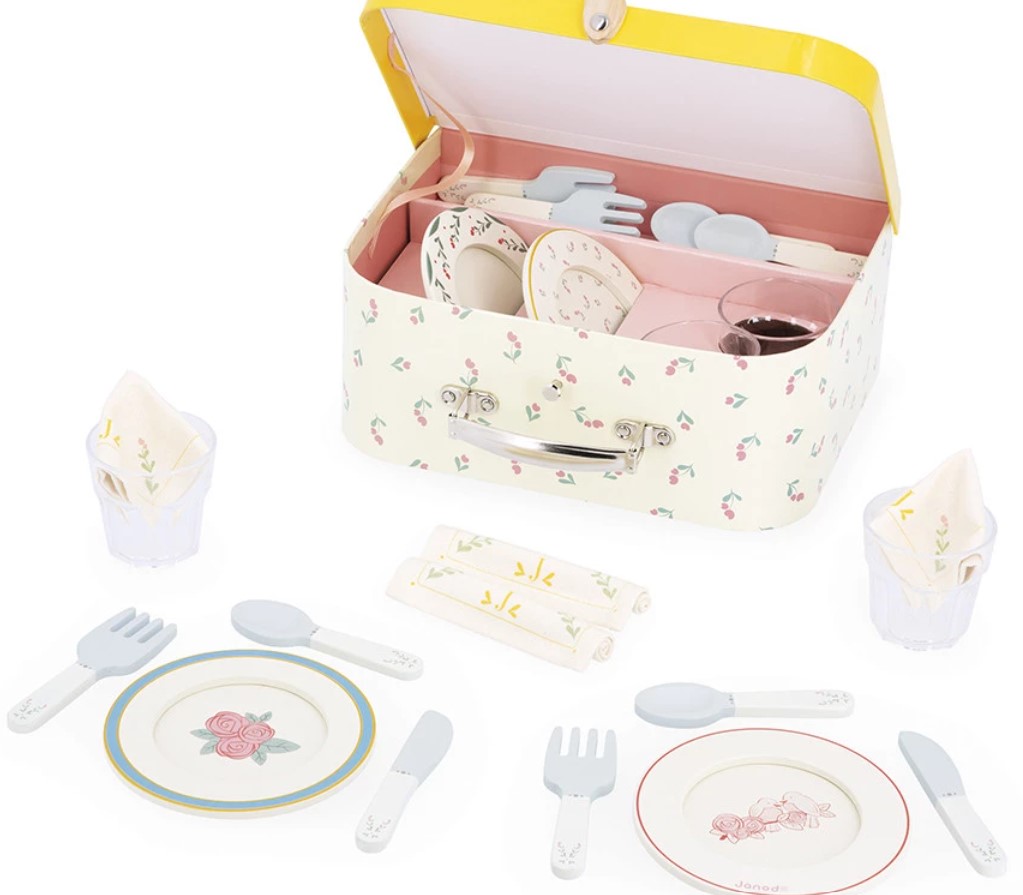 Janod - Dinette en valisette - 3 ans +