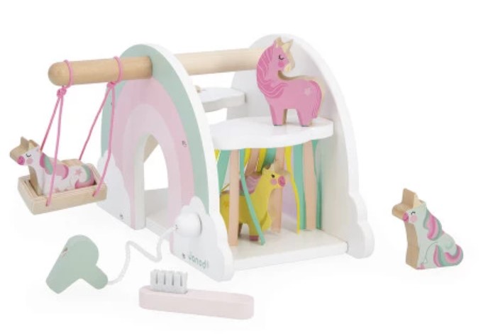 Janod - La maison des licornes - 18m +