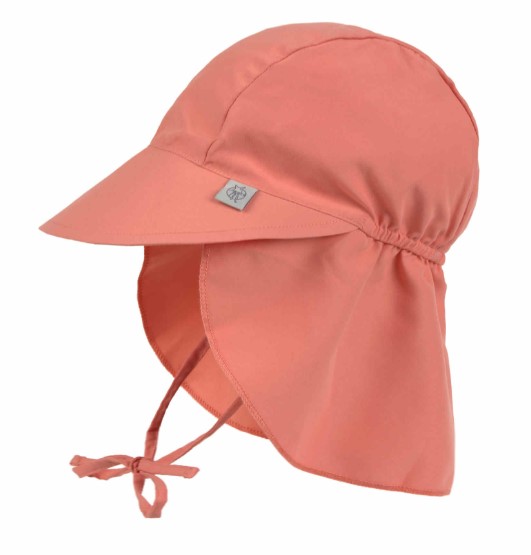 Lassig - Casquette protège nuque anti-uv - corail