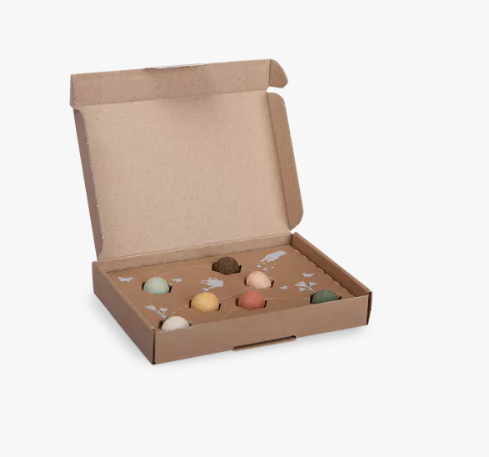 Moulin Roty - Coffret de 7 bombes à graines - Le Jardin du Moulin