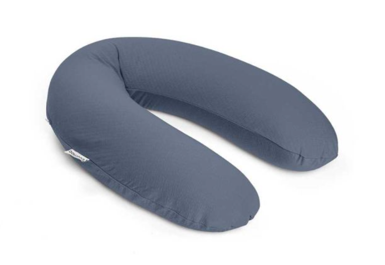 Doomoo - Coussin d'Allaitement Buddy - Tetra Jersey Blue
