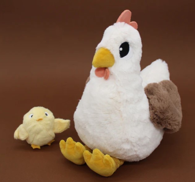 Les Déglingos - Pioupiou poule maman/bébé Les Ptipotos