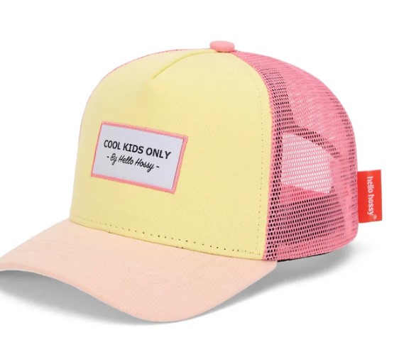 Hello Hossy - Casquette rose/jaune - Mini Chupa
